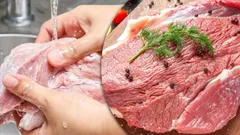 Peseekö lihaa ennen ruoanlaittoa? Asiantuntijat kertovat yllättävät syyt, miksi niin ei pitäisi tehdä