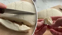 Nopea, herkullinen ja edullinen: kolmen raaka-aineen itse tehty juusto