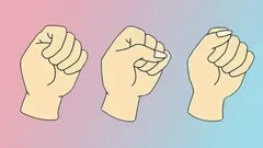 Valitse, miten puristat nyrkkiäsi – psykologit paljastavat, mitä ongelmia se voi ennustaa
